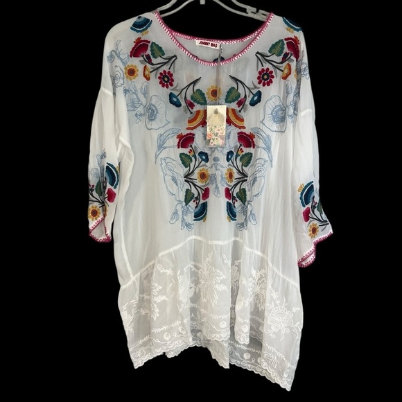 New with tags Johnny Was tunic blouse - Picture 14 of 16